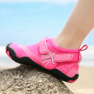Elastic Snorkeling Wading Shoes Non Slip Platform Beach Shoes Mens Anti-Cut Upstream Shoes Outdoor Amphibious Quick-Drying FiveFingers Soft