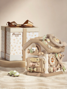 WANWEIMAN | Hộp Hoạt Động Giáo Dục Montessori Cho Trẻ Sơ Sinh & Trẻ Mới Biết Đi Phân Loại Hình Khối Nguyên Nhân Và Kết Quả