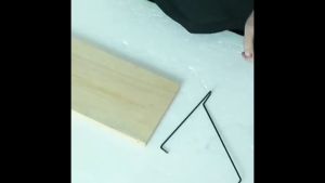 Hanging Wall Shelf Kitchen Partition Solid Wood One-Word Shelf Wall Bookshelf Wall-Mounted Bathroom Storage Shelf Home Storage Tools