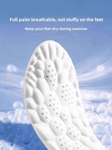Shock Absorbing Breathable Anti-Odor Soft Insoles