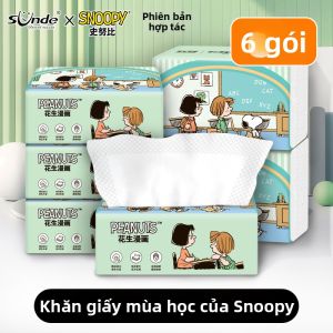SUNDE | Khăn Giấy Gia Đình 5 Lớp Dày