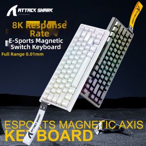 ATTACK SHARK | E-sports Magnetic Axis Mechanical Keyboard