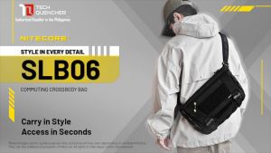Nitecore SLB06 Crossbody Bag - Shoulder Bag - 7L - Molle System - Cordura 500D - Ipad - Nintendo
