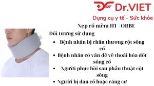 Nẹp cổ mềm H1 size XXS XS S M L XL XXL