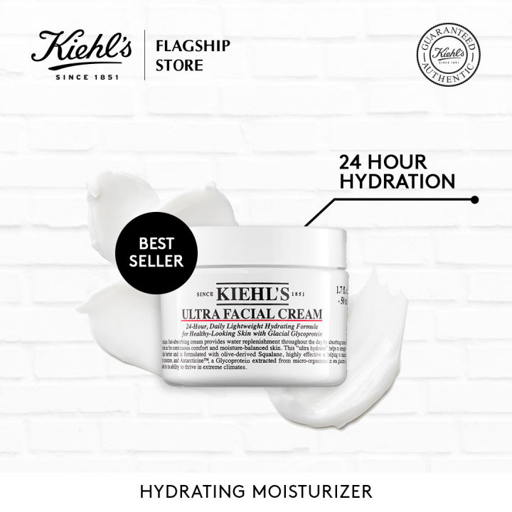 Kiehl's Ultra Facial Cream - Face Moisturizer for Normal to Dry Skin 50ml