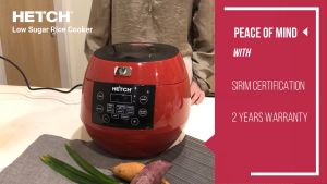 HETCH Low Sugar Smart Rice Cooker 3L MTC-1727-HC Smart Kitchen Faucet Hatch Kitchen - Lazada