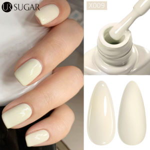 UR SUGAR LILYCUTE 7ml Nude Gel Nail Art Polish Glitter Gel Semi Permanent UV Gel Soak off UV LED Gel Nail Varnish For Nail Manicure DIY