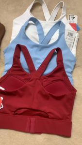 Áo Bra mút đúc NAQI 757 chống sốc Áo tập yoga gym chạy bộ vải lulu quai chéo