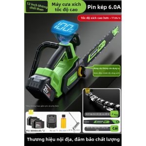 Greener | Cưa Pin Lithium Công Suất Cao Dung Lượng Lớn