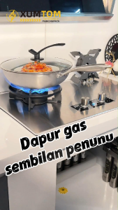 🔥Gas Stove🔥XUMTOM Tempered Glass Dapur Gas Memasak Fierce Flame Cooker Hob Built in Stove Gas Cooker Fierce Fire gas stove burner set Table Top Cooker Hob Dapur Gas Kaca Burner Set Dapur Gas Murah Cooktops & Ranges 玻璃煤气炉大火 煤气炉