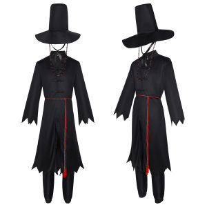 Kpop Devil Boy Group Hunter Magic Girl Team Cosplay Costume Children Adults Performance Suit Anime Boy Costume Outfit