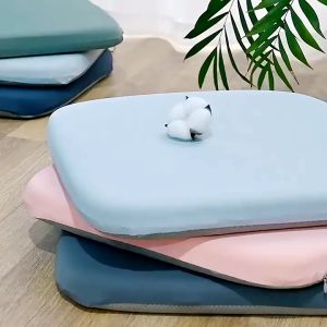 Chair Cushion Seat Pad Memory Foam Seat Cushion Soft Square Ice Silk for Home Car Office Bantal Kerusi