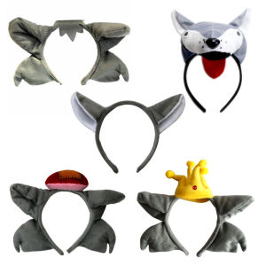 HUANLEPAIDUI | 3D Wolf Headband Costume Accessory