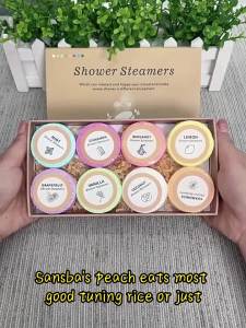 30gx8pcs Bath Ball Shower Ball Aromatherapy Bath Steamer Essential Oil Shower Tablet SG Fast Delivery