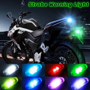 ไฟเตือนแอลอีดีรถจักรยานยนต์สัญญาณมินิสากลไฟสัญญาณรีโมท7สีไฟแฟลชรถยนต์