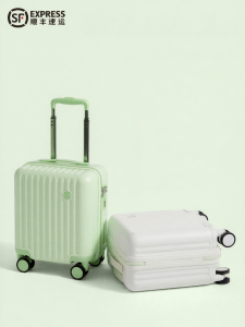 GUANBAIJAI | Carry-on Durable Travel Luggage with Thick Handle and Password Lock 14 Inches