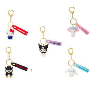 Sanrio My Melody Cinnamon Dog Pochacco Keychain Bag Charm 3D Doll Creative Gift Keychain Festival Supplies