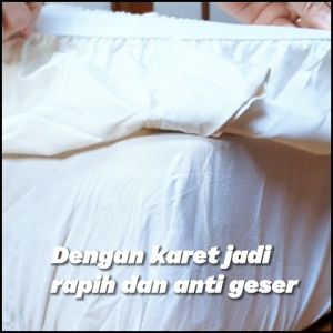 Bed Cover Murah Berkualitas Polos Kualitas Premium