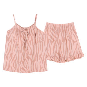 Bộ đồ ngủ nữ MiiOW bằng cotton có đệm ngực thoải mái và thoáng khí