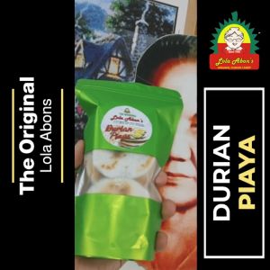 The Original Lola Abons Davao | Special Durian Piaya Davao Delicacies 8pcs | 100grams