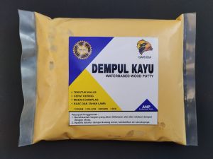 Dempul Kayu Serbaguna KUNING LANGSUNG PAKAI 425 GRAM & 850 GRAM