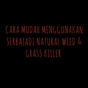 Serbajadi Weed & Grass Killer Organic Weed Killer| No Bad Smell| Get Rid Weed Spray| Weed Removal| Organic Spray 500ml