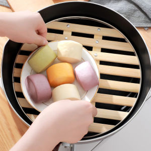 Tatakan Kayu Pengukus Makanan / Tatakan Piring Panci Kuali Tahan Panas