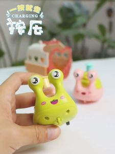 Mainan Bayi Kartun Push Cute Toys Tekan Pencet Berjalan Press Edukasi Lucu Motorik Mobil Truck Power Murah Promo Keren