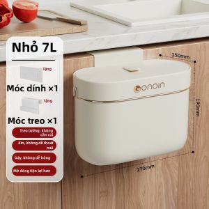 MMZECE | Thùng Rác Treo Tường Mới 2026 Dành Cho Rác Thải Ẩm Sử Dụng Tại Nhà