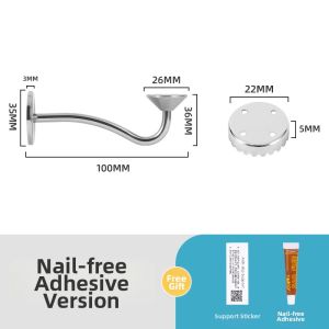 Non-Drilling Stainless Steel Soap Holder Wall Mounted Magnetic