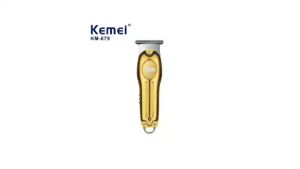 Kemei KM-678 Original Full Metal Professional Clipper For Men Lithium Beard Trimmer Electric Hairdresser Clipper Hair Cutting Machine