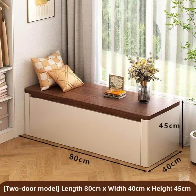 Multifunctional Storage Window Bench Cabinet