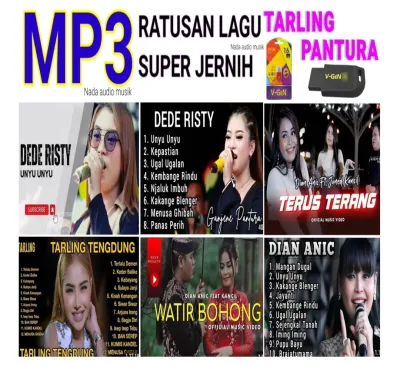 FLASHDISK 16GB FULL ISI MP3 TARLING PANTURA CIREBON LAGU TERBAIK POPULAR