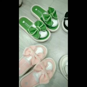 (LOLI-JKT) SD-SA99 SANDAL ANAK CEWEK 4 WARNA MODEL BIG RIBBON SIZE 26-36