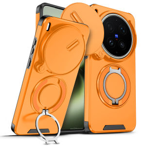 For Vivo X300 Ultra X300 PRO Phone Case Shockproof Armor Magnetic Holder Ring Case for Vivo X300Ultra Camera Lens Protect Cover