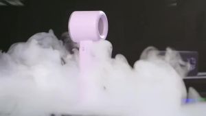 Portable Turbo Cooling Fan - 6000mAh 15H Runtime 5 Speeds LED Display Fast Charge Foldable Neck Fan for Office/Travel