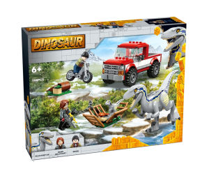 Jurassic Raptor Blue and Beta Construction Blocks Toy