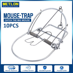 10pcs Large Rats Trap Reusable Metal Spring Mice Mousetrap