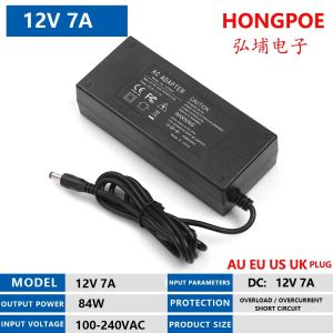 DC 12V Power Supply Adapter AC 100V-240V 2A 3A 4A 5A 6A 7A 8A 10A 12.5A Charger Converter Adaptor For LED Strips Light