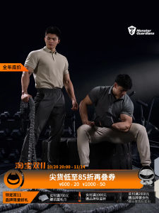 Monster Guardians Mens Short Sleeve Polo Shirt Breathable Antibacterial Sportswear Casual Fit Outdoor Series Summer 2024