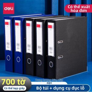 deli | Thư Mục Tệp A4 Chống Bẩn 2 inch
