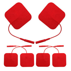 5x5cm Non-woven Reusable Electrode Pads for Muscle Stimulator TENS Acupuncture Digital Massage Machine