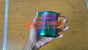 Mlik Jug Rainbow 350 ml Stainless Steel Milkjug Pitcher Minuman Kopi Susu Coffee Latte Cappuccino