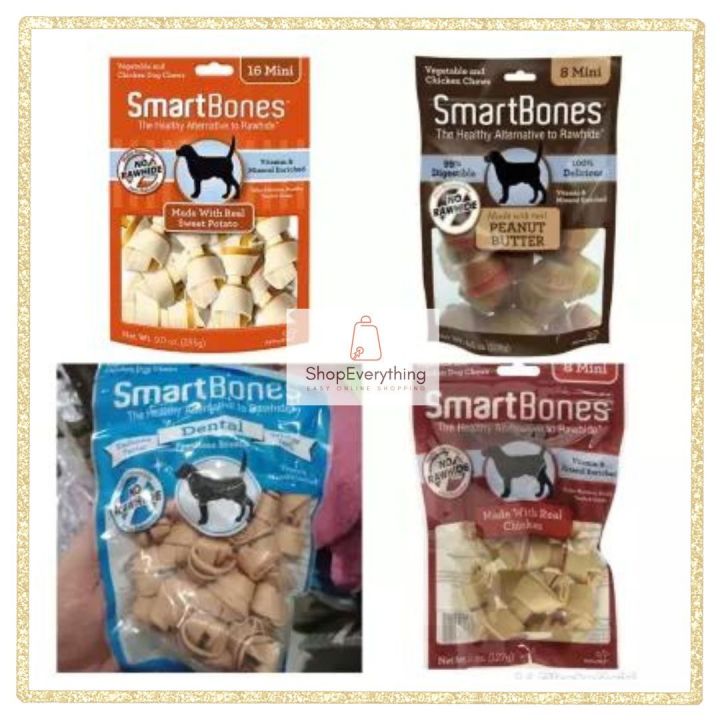 Smart Bones Dog Treats (No Rawhide) - Classic Bone Chews | Lazada PH
