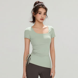 aziztas | Padded Slimming Quick-Dry Sports T-Shirt