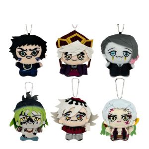 Bandai | 10cm Japanese Anime Demon Slayer Peripheral Nunu Version Plush Pendant Doll Doll Cartoon Keychain Boy Birthday Gift