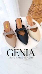 Patris Genia Mules Wanita Heels / Hak 4 Cm