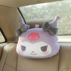 Kuromi My Melody Hello Kitty Cinnamoroll 2 In 1หมอนคอรถและหมอนรูปตัวยูท่องเที่ยวคอ