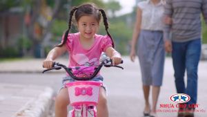 Xe Đạp Trẻ Em Nhựa Chợ Lớn K110 Dành Cho Bé Từ 2 - 4 Tuổi