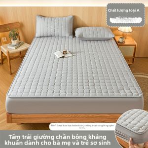 KAMONI | Bảo Vệ Nệm Quilted Dày Mùa Đông Hè Chống Trượt
